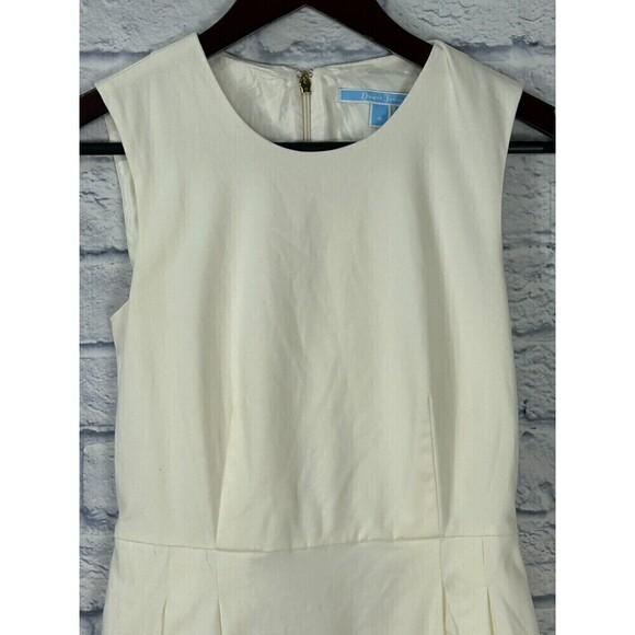 Draper James Climbing Bloom Women Sz 0 Dress Floral Blue Yellow Embroidered E4 - Picture 6 of 12